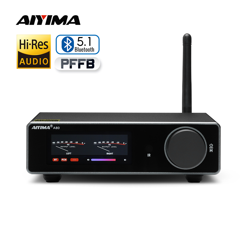 Home Cinema Receiver - AIYIMA Audio Update A80 TPA3255 Bluetooth