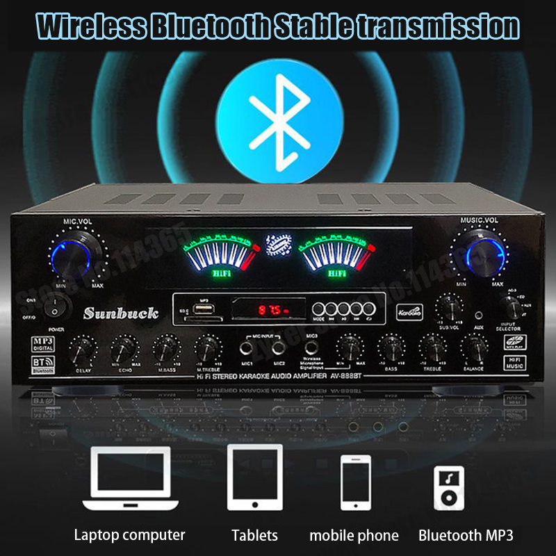 888BT 999BT Dual Dynamic Scree - Home Cinema Receiver 评论和价格