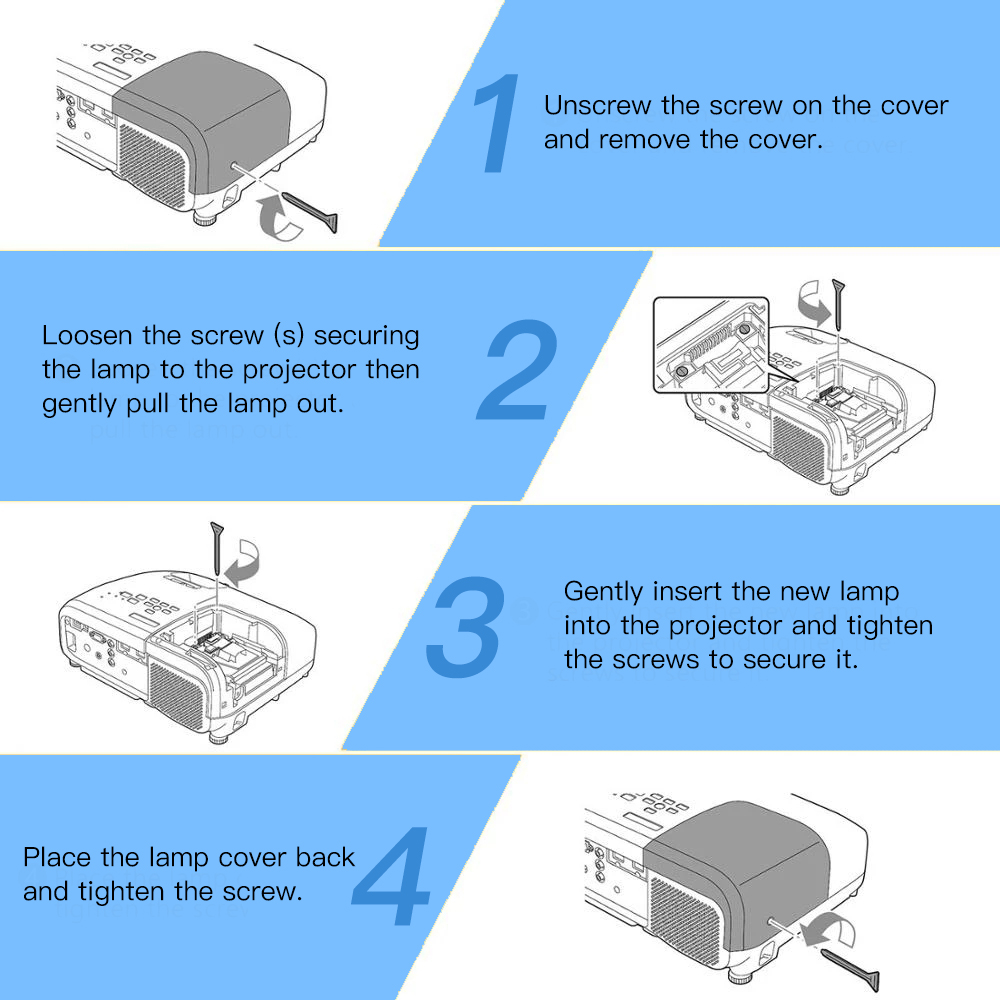 Long Lifesp ELPLP69 Projector  - Home Cinema Epson 评论和价格