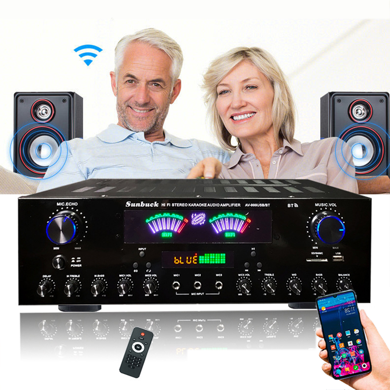HiFi Digital Bluetooth Amplifi - Home Cinema Receiver 评论和价格