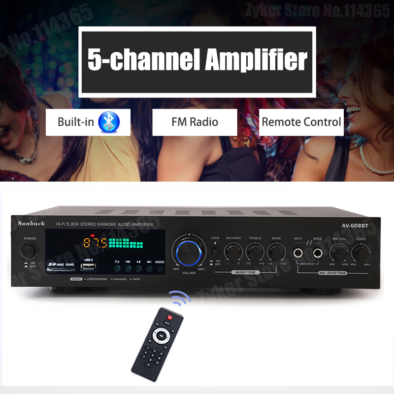 HiFi Digital Bluetooth Amplifi - Home Cinema Receiver 评论和价格