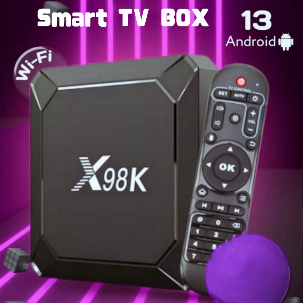 Original X98K TV Box Android13 - Netflix Home Cinema 评论和价格