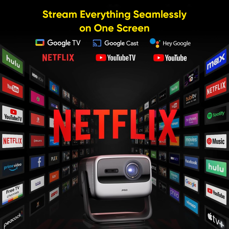 JMGO N1S Ultimate 4K Projector - Netflix Home Cinema 评论和价格
