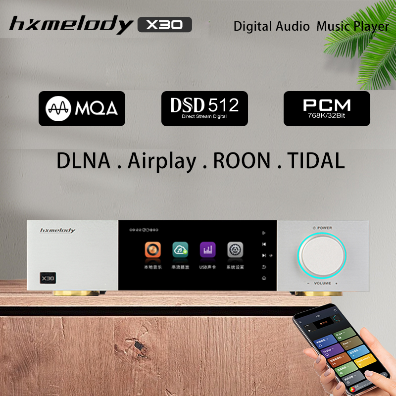 Hxmelody X30 Dual AK4493SEQ DA - Home Cinema Receiver 评论和价格