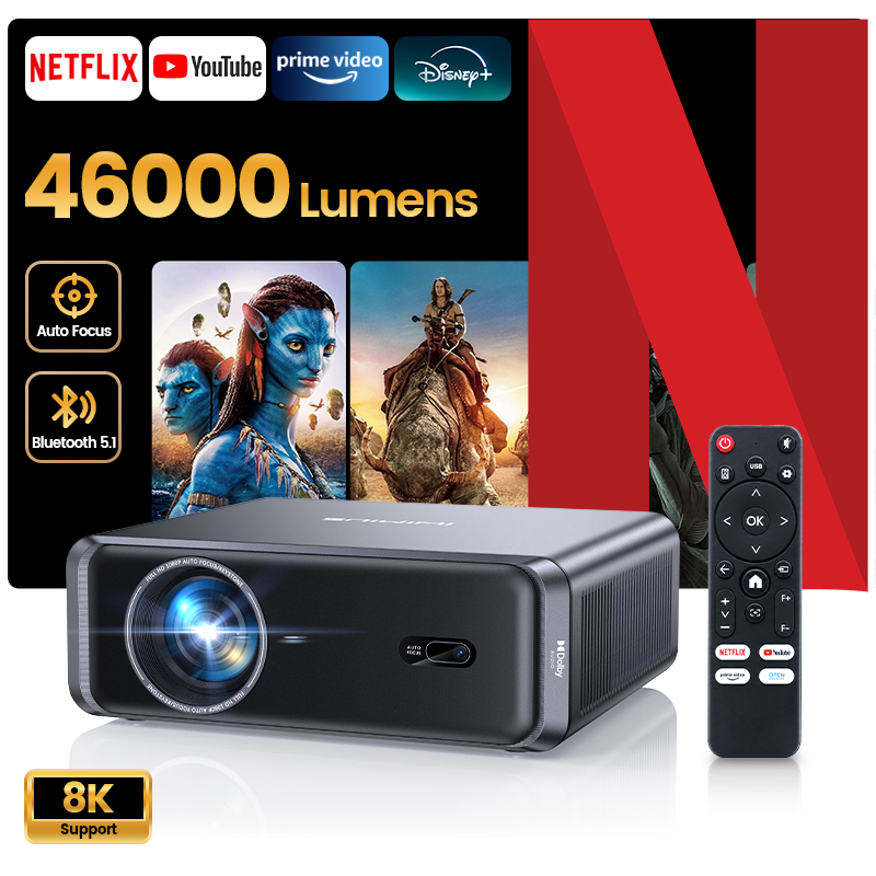 Laresar A1 4K Android Wifi Pro - Netflix Home Cinema 评论和价格
