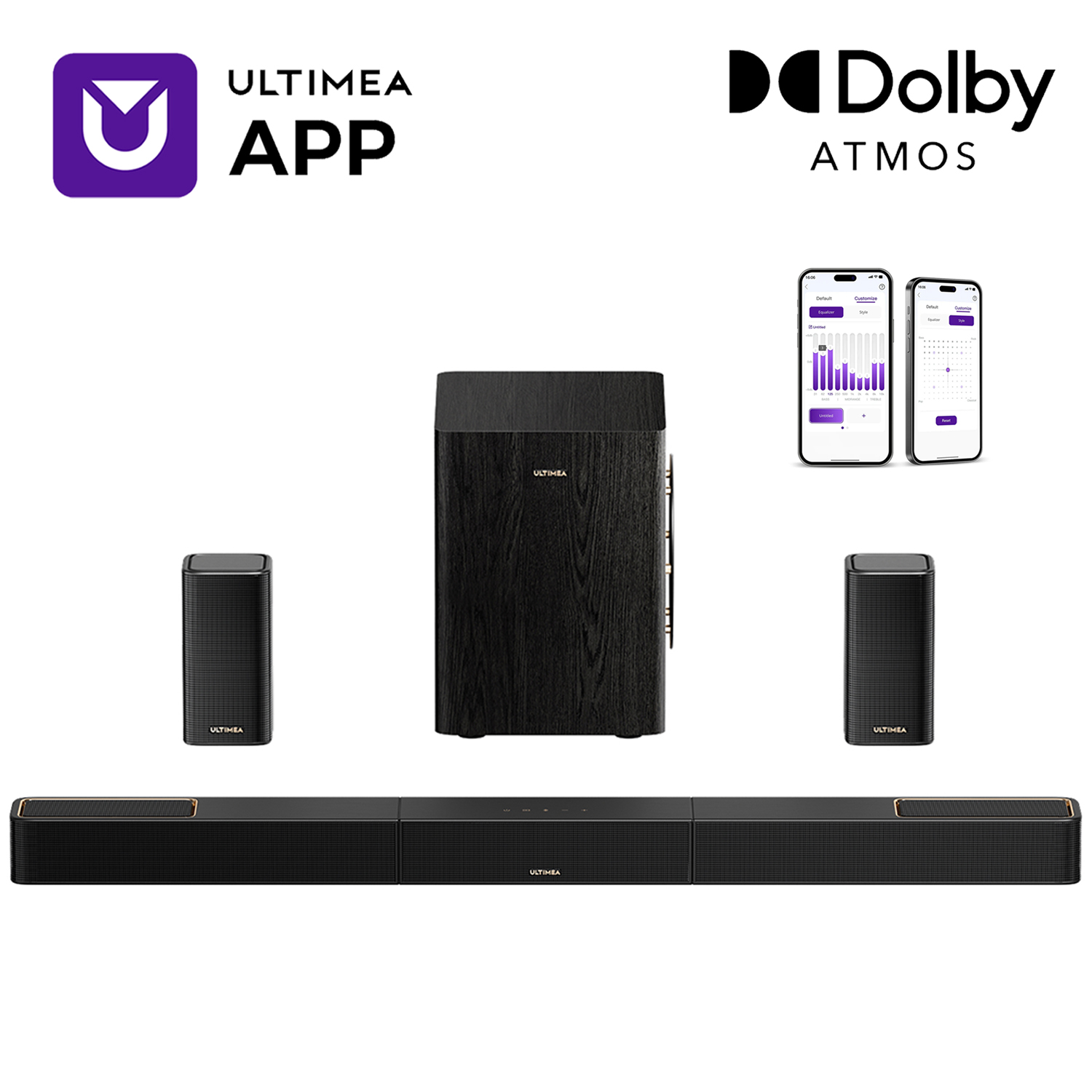 ULTIMEA 5.1.2 Surround Sound S - Home Cinema Of Soundbar 评论和价格