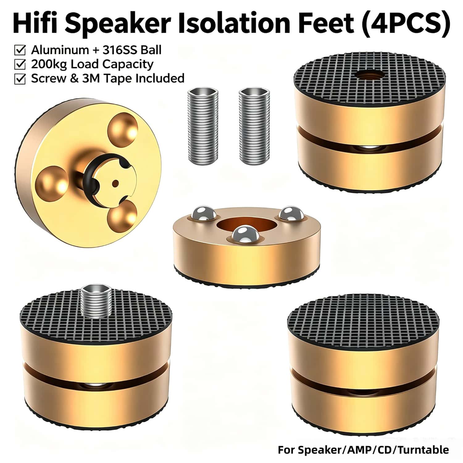 4Pcs HIFI Audio Speakers Ampli - Home Cinema Hifi 评论和价格