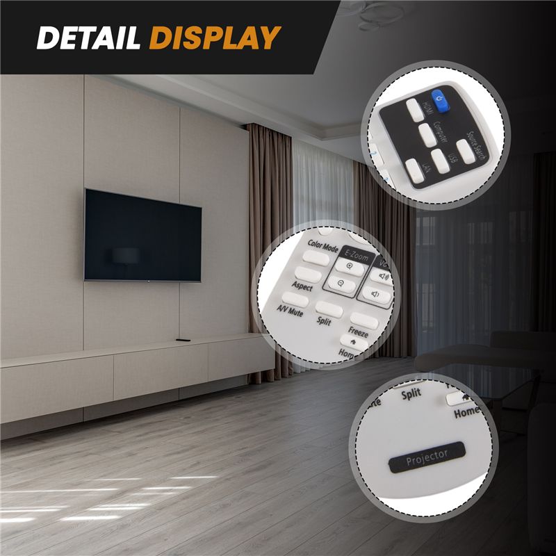 Y14A Replacement Projector Rem - Home Cinema Epson 评论和价格