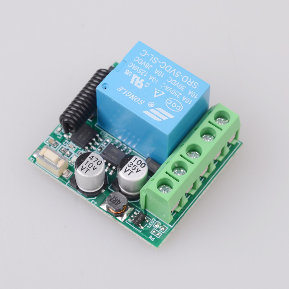 DC 12V 433Mhz RF Wireless Remo - Home Cinema Receiver 评论和价格