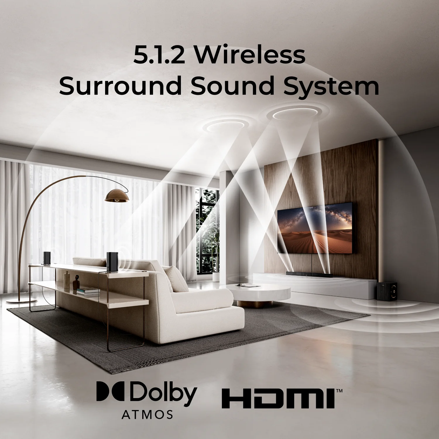X40 5.1.2ch Wireless Surround  - Home Cinema Of Soundbar 评论和价格