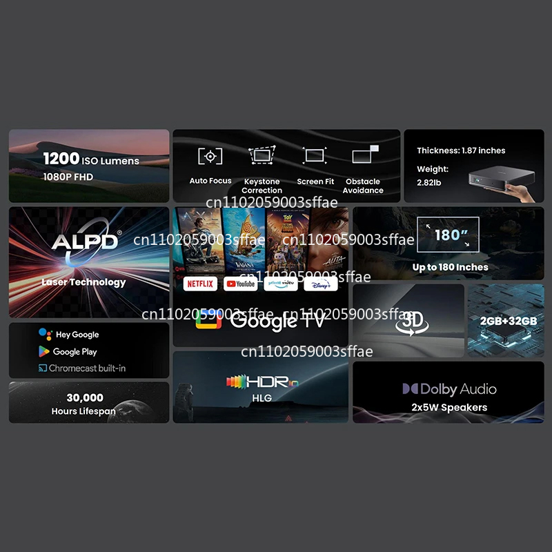 Theater 3D Wifi Cinema Netflix - Netflix Home Cinema 评论和价格