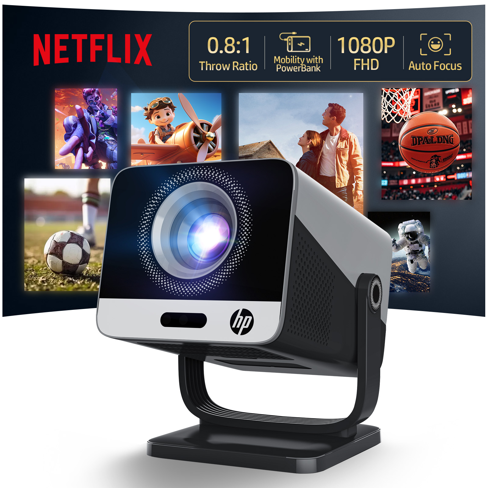 [Netflix Certified]HP MC475 Pr - Netflix Home Cinema 评论和价格