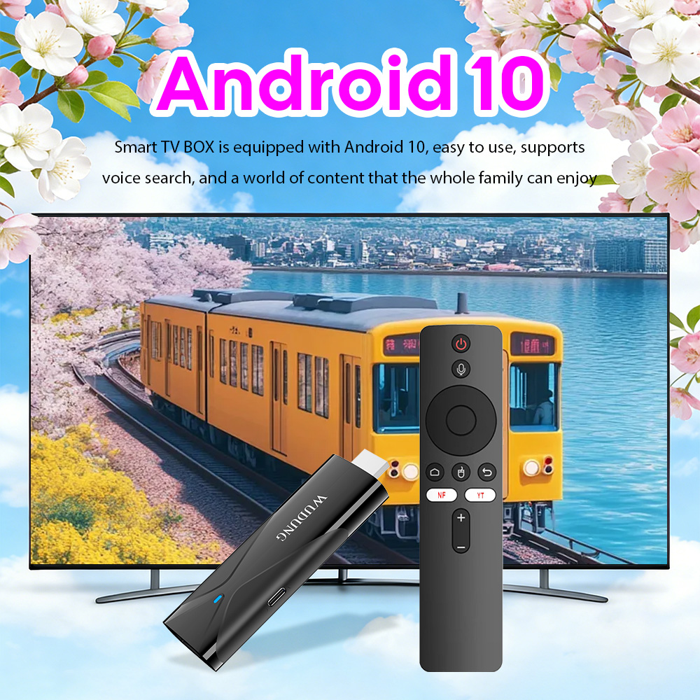 WD08 PRO TV Dongle Android10 A - Netflix Home Cinema 评论和价格