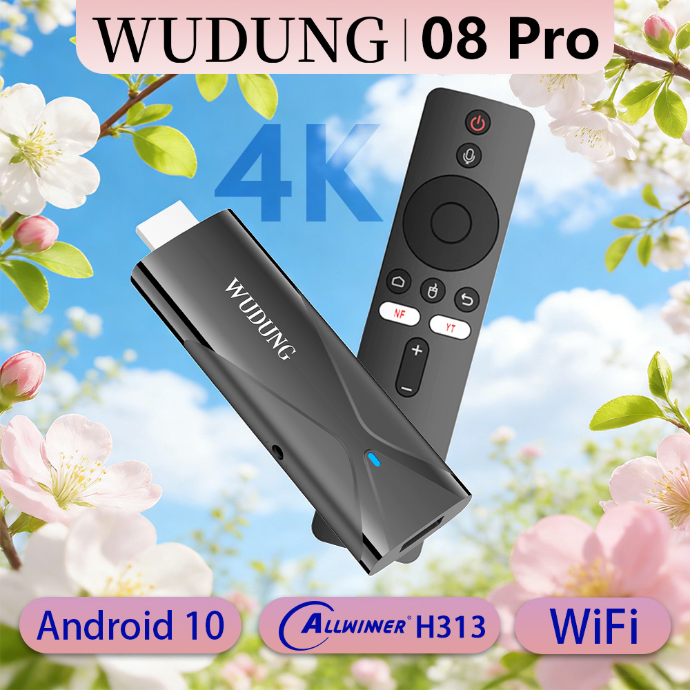 WD08 PRO TV Dongle Android10 A - Netflix Home Cinema 评论和价格