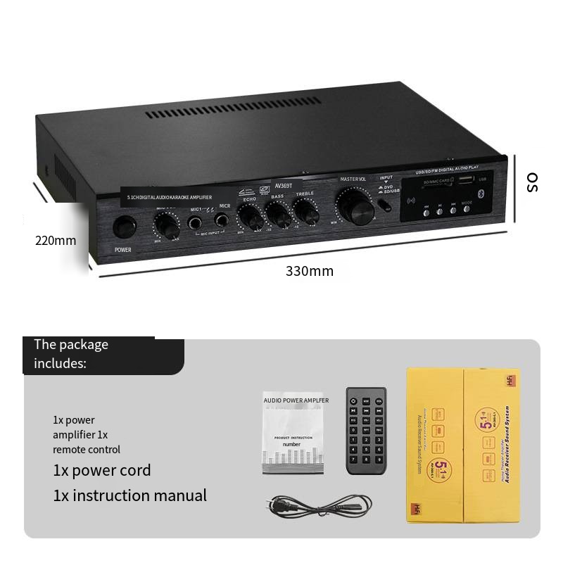 Positive 5.1 channel overweigh - Home Cinema Receiver 评论和价格